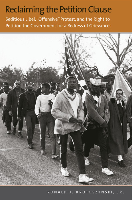 Reclaiming the Petition Clause -  Krotoszynski Ronald J. Krotoszynski
