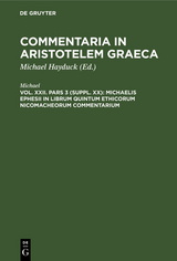 Michaelis Ephesii in librum quintum Ethicorum Nicomacheorum commentarium -  Michael