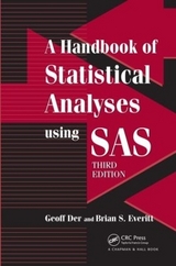 A Handbook of Statistical Analyses using SAS - Der, Geoff