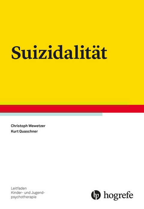 Suizidalit&auml;t - Christoph Wewetzer, Kurt Quaschner