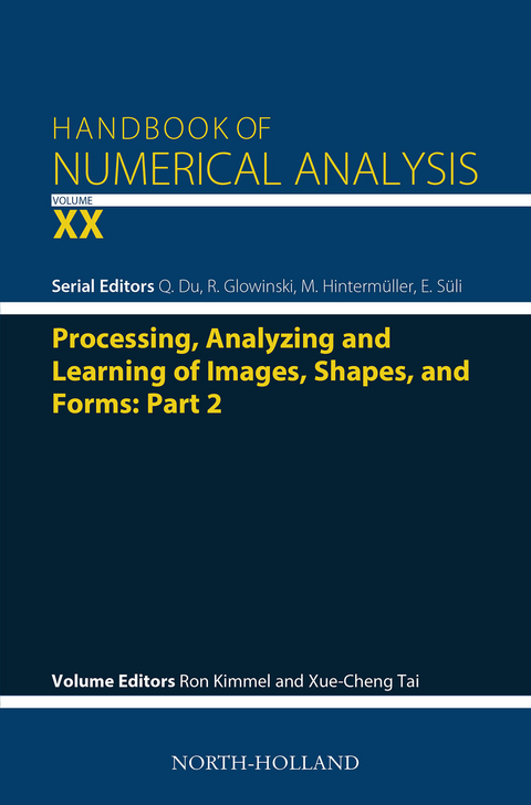 Processing, Analyzing and Learning of Images, Shapes, and Forms: Part 2 - 