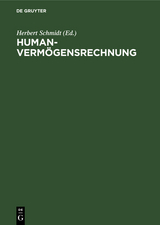Humanverm&ouml;gensrechnung - 