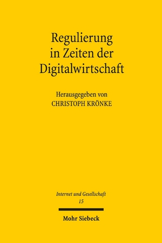 Regulierung in Zeiten der Digitalwirtschaft