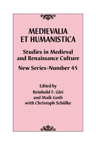 Medievalia et Humanistica, No. 45