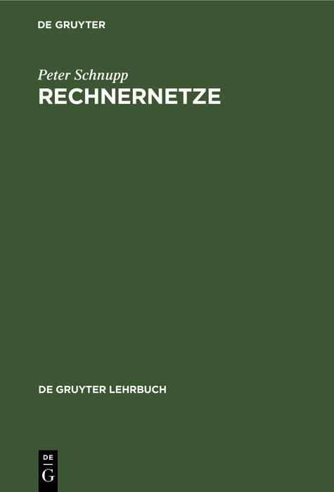 Rechnernetze - Peter Schnupp