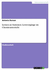 Lernen an Stationen. Lernvorg&auml;nge im Chemieunterricht - Antonia Dursun