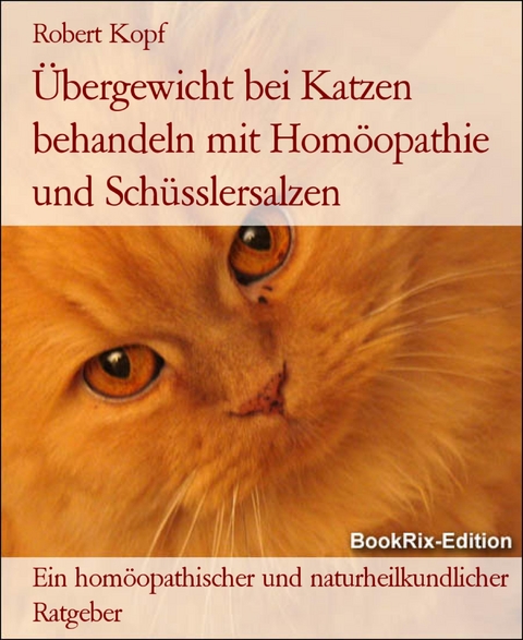 &Uuml;bergewicht bei Katzen behandeln mit Hom&ouml;opathie und Sch&uuml;sslersalzen - Robert Kopf