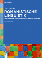Romanistische Linguistik - Jens L&uuml;dtke