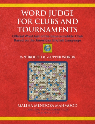 Word Judge for Clubs and Tournaments