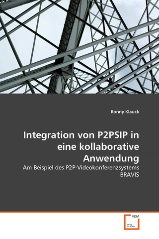 Integration von P2PSIP in eine kollaborative Anwendung