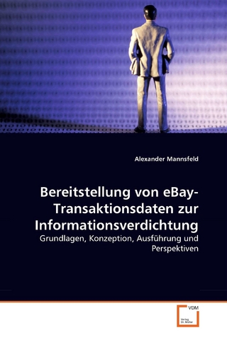 Bereitstellung von eBay-Transaktionsdaten zur Informationsverdichtung