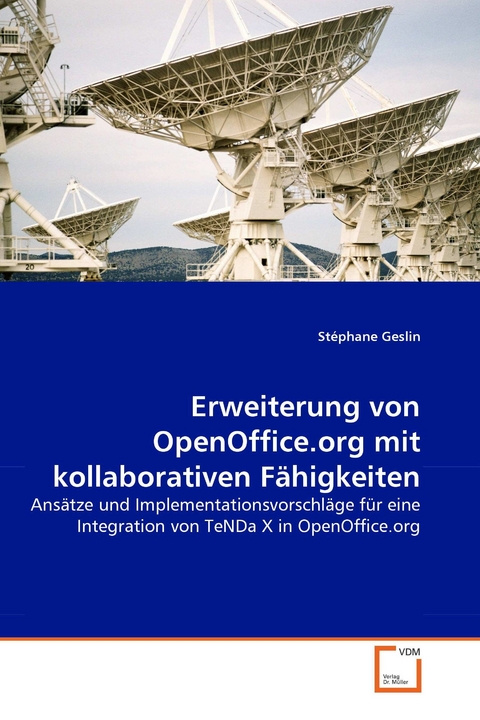 Erweiterung von OpenOffice.org mit kollaborativen F&auml;higkeiten -  St&eacute;phane Geslin
