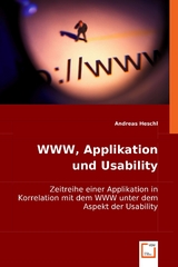 WWW, Applikation und Usability -  Andreas Heschl