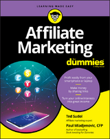 Affiliate Marketing For Dummies - Ted Sudol, Paul Mladjenovic