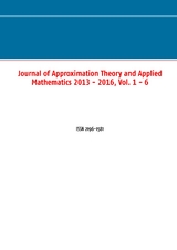 Journal of Approximation Theory and Applied Mathematics 2013 - 2016, Vol. 1 - 6 - 