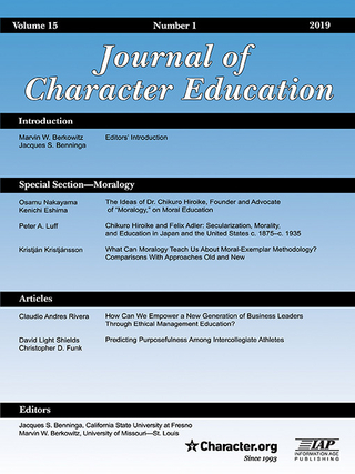 Journal of Character Education