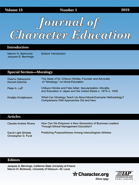 Journal of Character Education - 