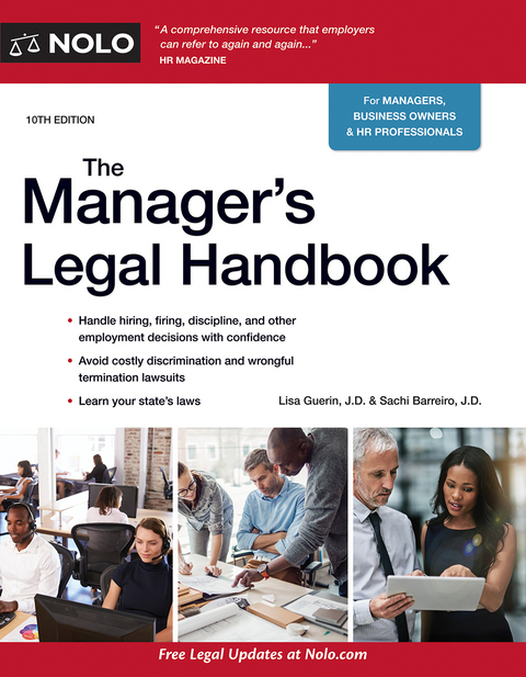 Manager's Legal Handbook,The - Lisa Guerin, Sachi Barreiro