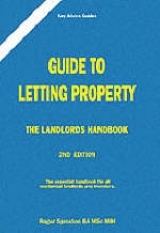 Guide To Letting Property 2nd Edition - Sproston, Roger