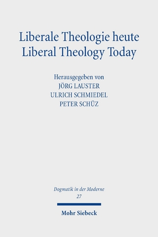 Liberale Theologie heute - Liberal Theology Today