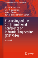 Proceedings of the 5th International Conference on Industrial Engineering (ICIE 2019) - 