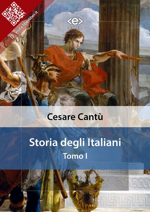 Storia degli italiani - Cesare Cant&ugrave;