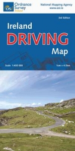Ireland Driving Map - Ordnance Survey Ireland