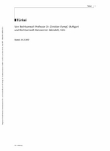 Familienrecht T&uuml;rkei - Christian Rumpf, Hanswerner Odendahl