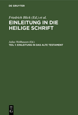 Einleitung in das Alte Testament - 