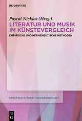 Literatur und Musik im K&uuml;nstevergleich - 