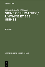 Signs of Humanity / L&rsquo;homme et ses signes - 