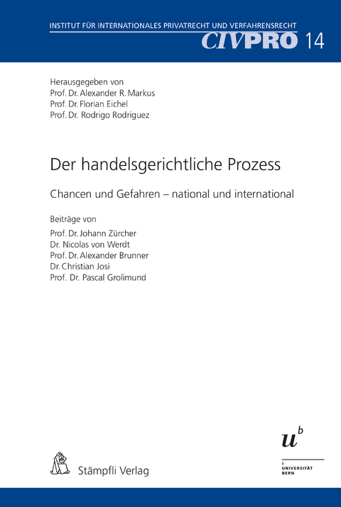 Der handelsgerichtliche Prozess - 