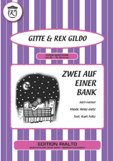 Zwei auf einer Bank -  Gitte, Kurt Feltz, Heinz Gietz, Rex Gildo