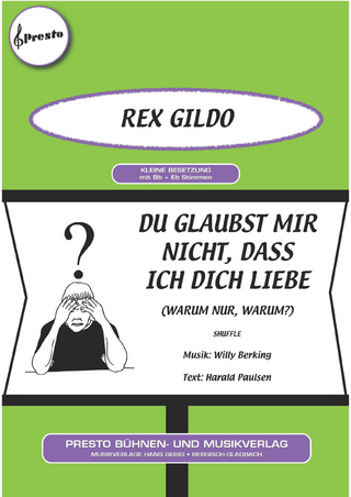 Du glaubst mir nicht, dass ich dich liebe