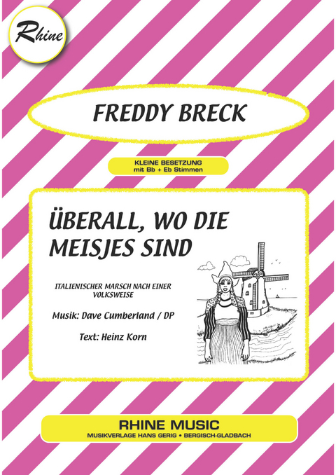 &Uuml;berall, wo die Meisjes sind - Heinz Korn, Dave Cumberland, Freddy Breck