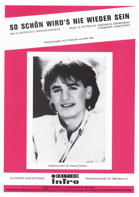 So sch&ouml;n wird&rsquo;s nie wieder sein - Eva Niehaus, Engelbert Simons, Bernd Dietrich, Gerd Grabowski