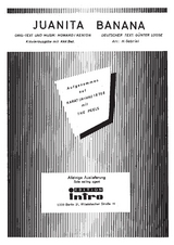 Juanita Banana -  KENTON,  Howard, G&uuml;nter Loose