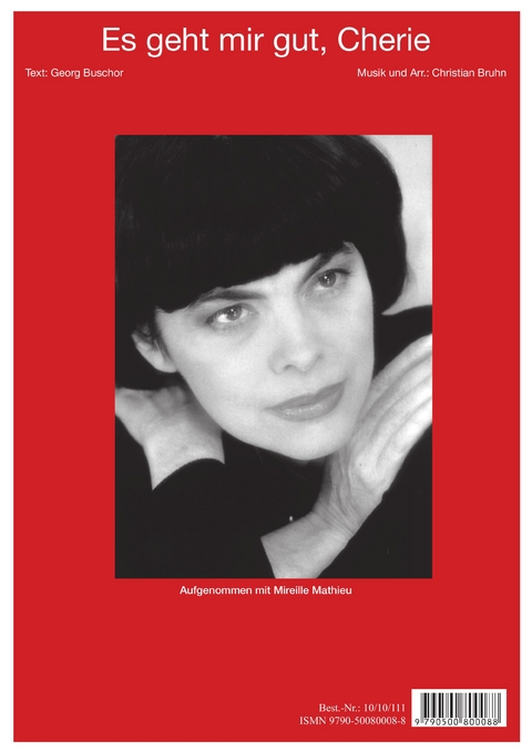 Es geht mir gut, Ch&eacute;ri - Georg Buschor, Christian Bruhn