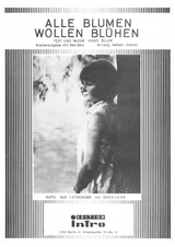 Alle Blumen wollen bl&uuml;hen - Hans Blum