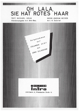 Oh lala, sie hat rotes Haar - Michael Holm, Joachim Heider