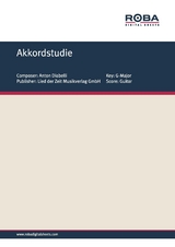 Akkordstudie - Anton Diabelli