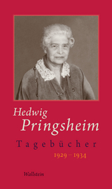 Tageb&uuml;cher -  Hedwig Pringsheim