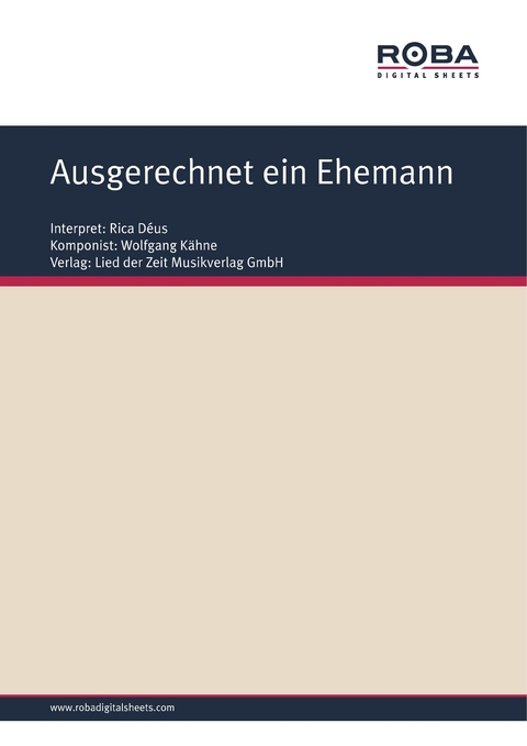 Ausgerechnet ein Ehemann - Wolfgang K&auml;hne, Siegfried Osten
