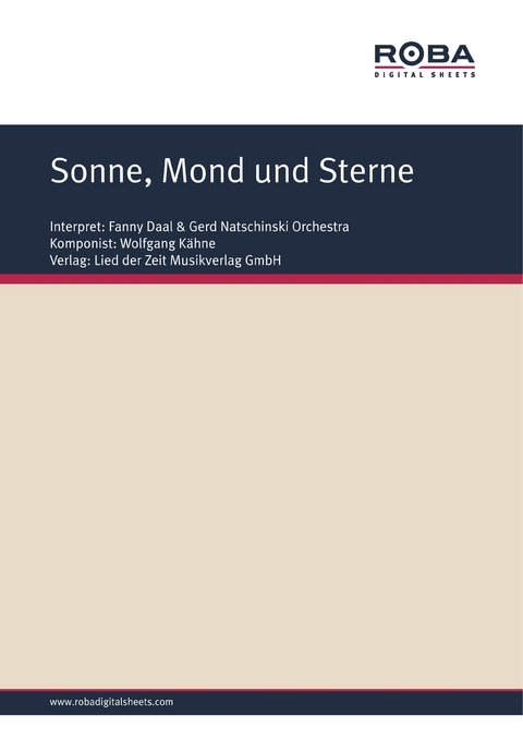 Sonne, Mond und Sterne - Wolfgang K&auml;hne, Fred Gertz