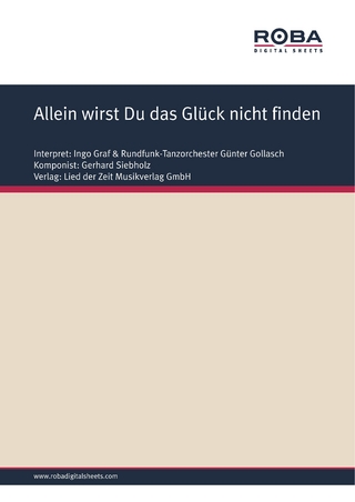 Allein wirst Du das Glück nicht finden