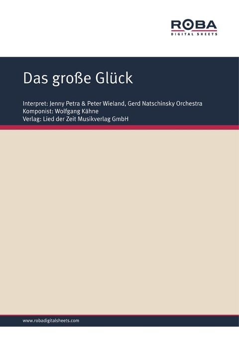 Das gro&szlig;e Gl&uuml;ck - Wolfgang K&auml;hne, Fred Gertz