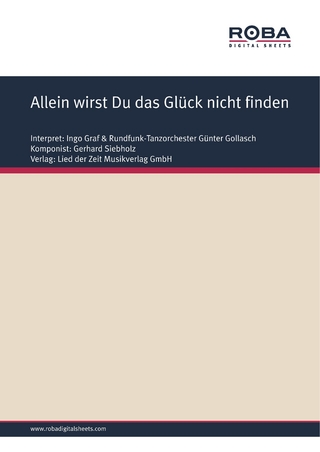 Allein wirst Du das Glück nicht finden