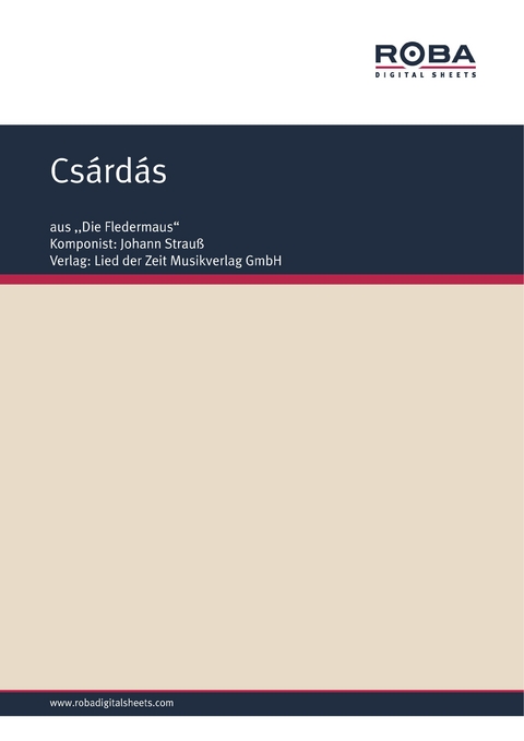 Cs&aacute;rd&aacute;s - Johann Strau&szlig;, Richard Gen&eacute;e, Karl Haffner