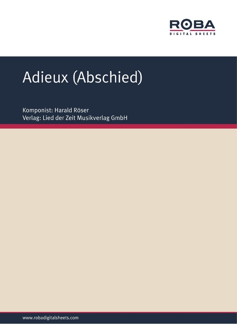 Adieux (Abschied) - Harald R&ouml;ser