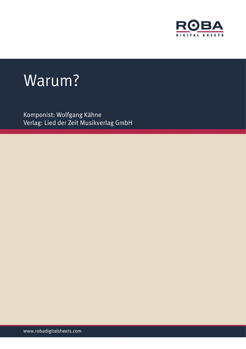Warum? - Wolfgang K&auml;hne, Wolfgang Brandenstein